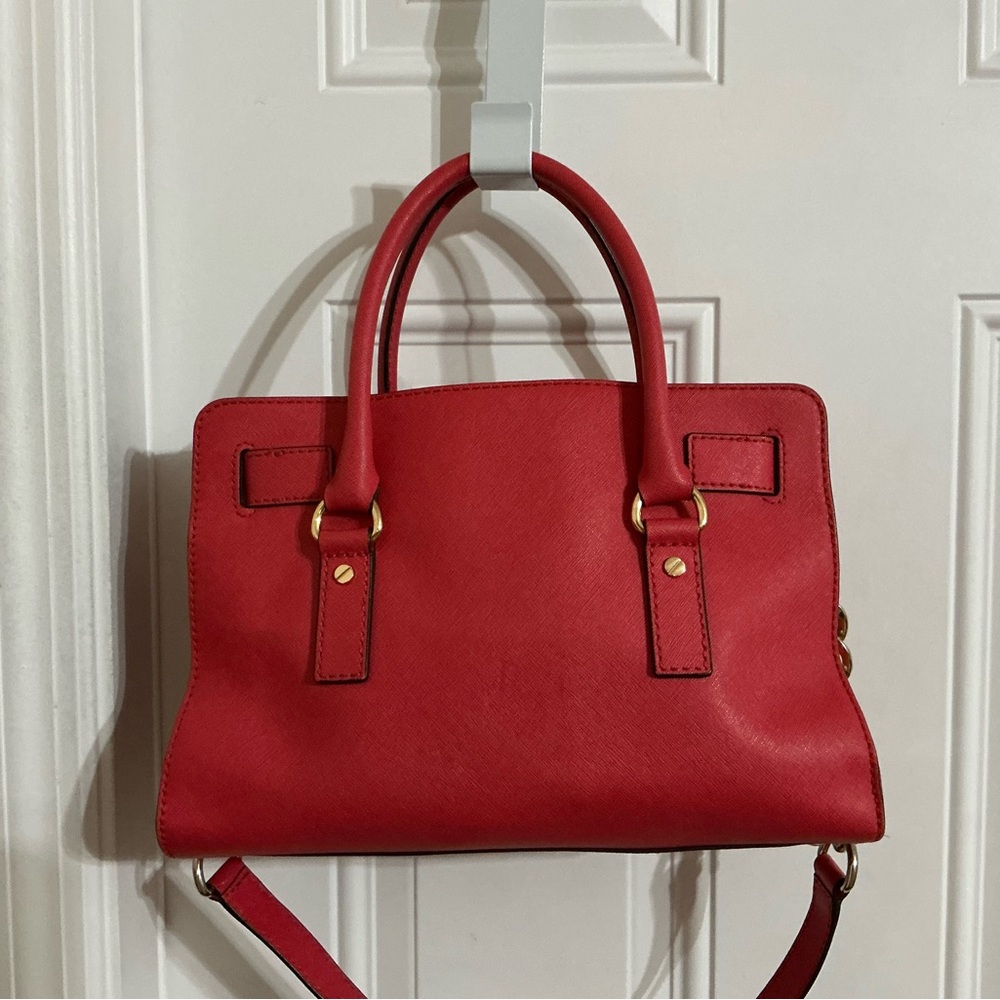 Elegant Red Michael Kors Handbag - Picture 9 of 16